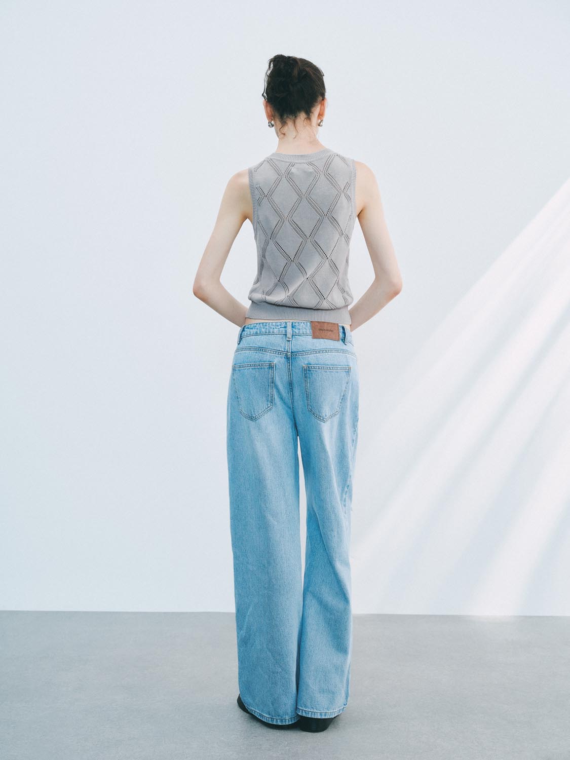 Knitted Sleeveless T-Shirts