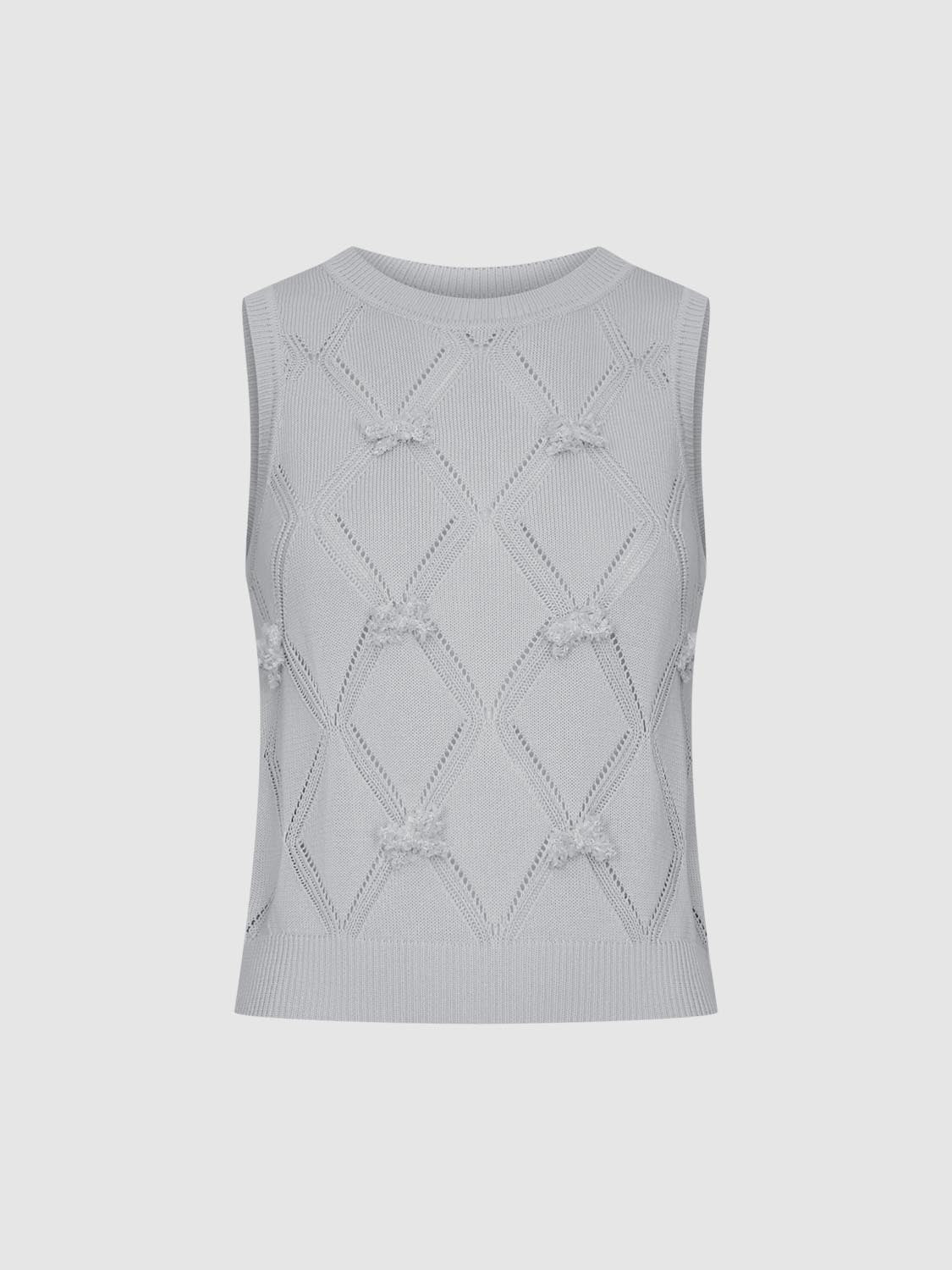 Knitted Sleeveless T-Shirts