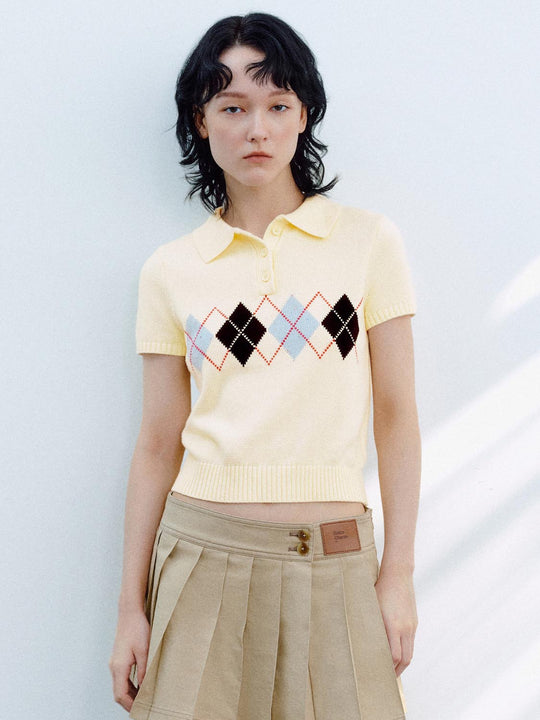 Short Sleeve Knitted T-Shirts