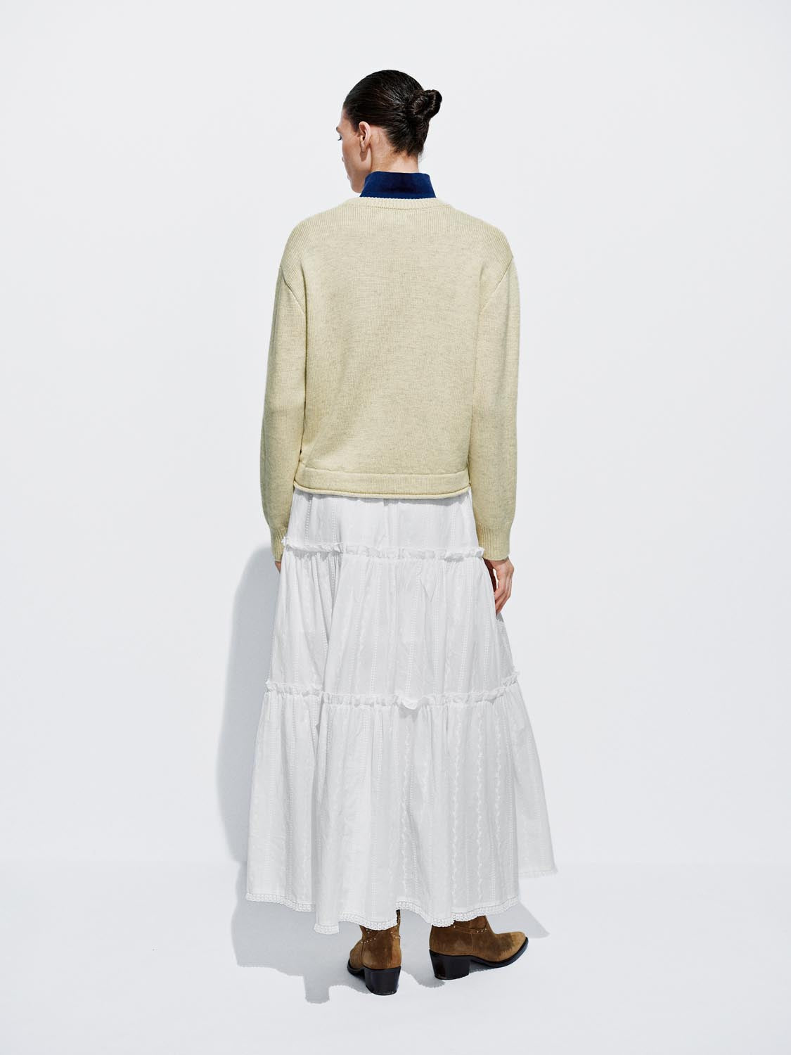 Kitten Long Sleeve Knitted T-Shirts