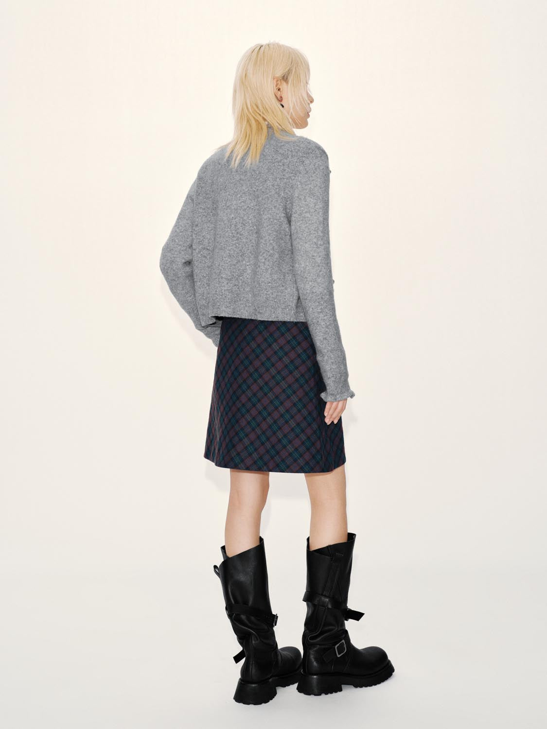 Bow Embellished Knitted Cardigans