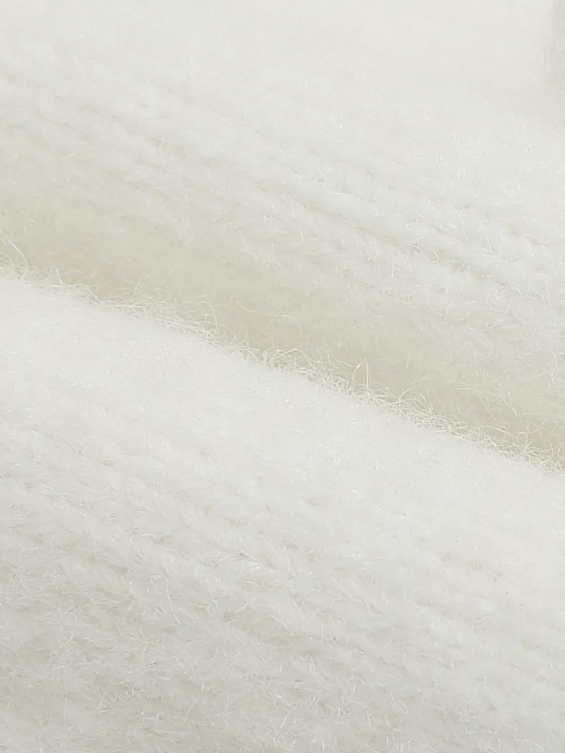 Bow Embellished Knitted Cardigans