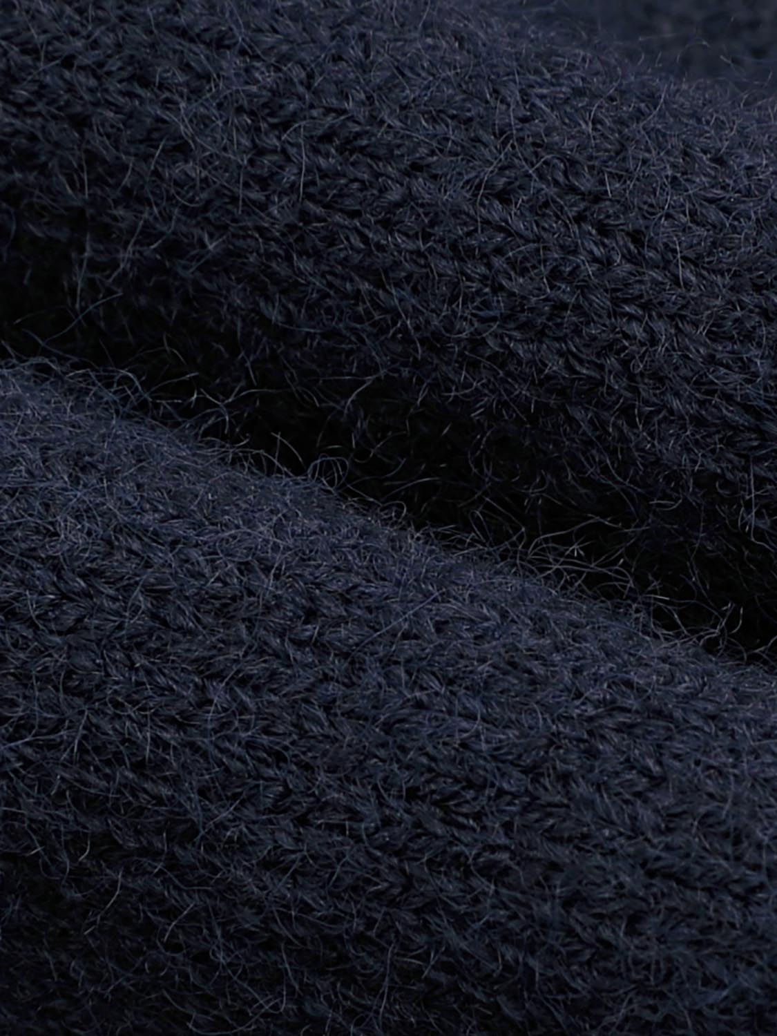 Intarsia Half Zip Long Sleeve Knitted T-Shirts