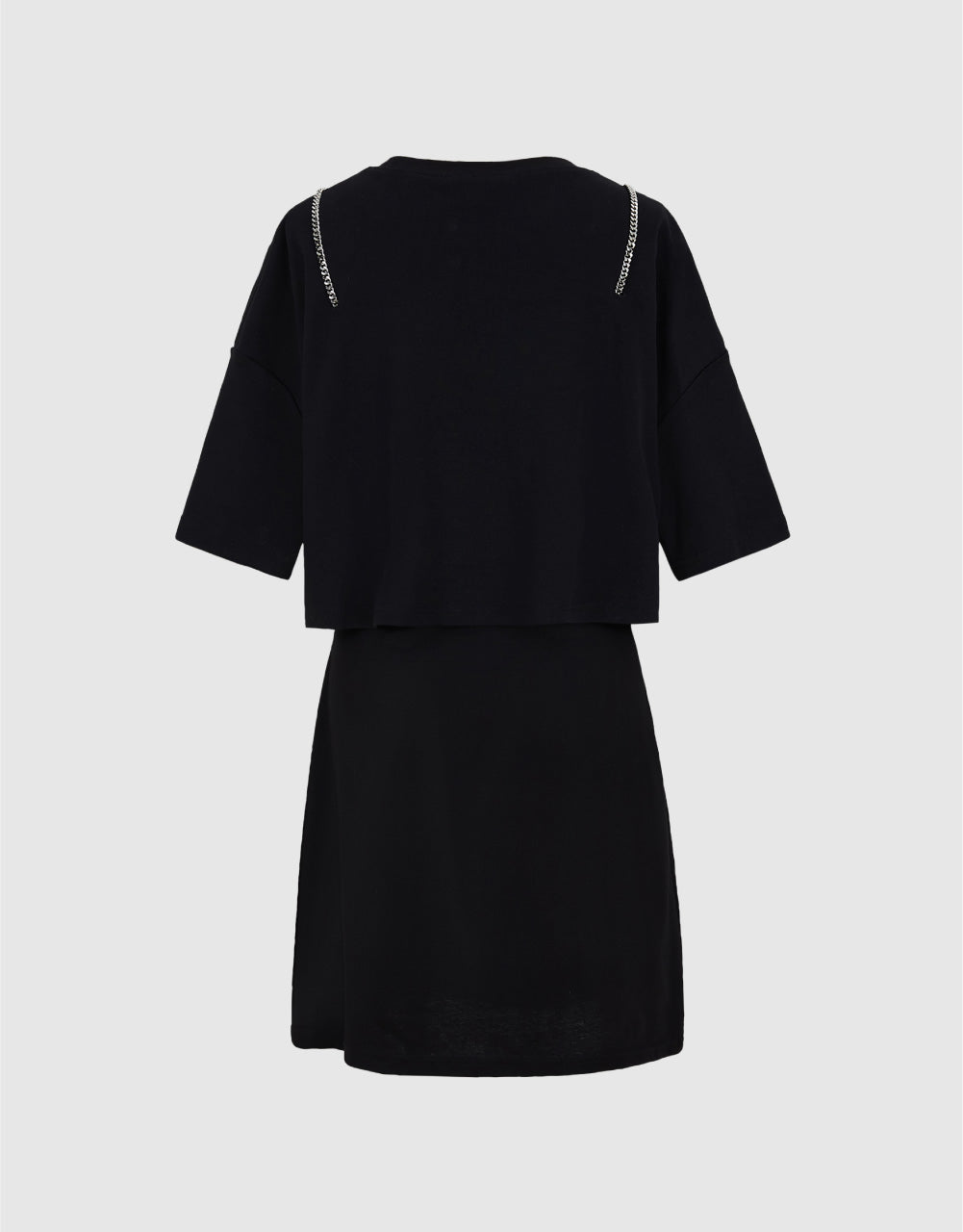 Combination Mini Dress