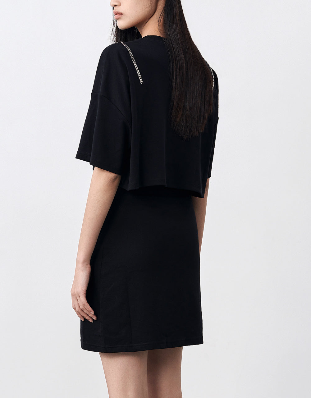 Combination Mini Dress