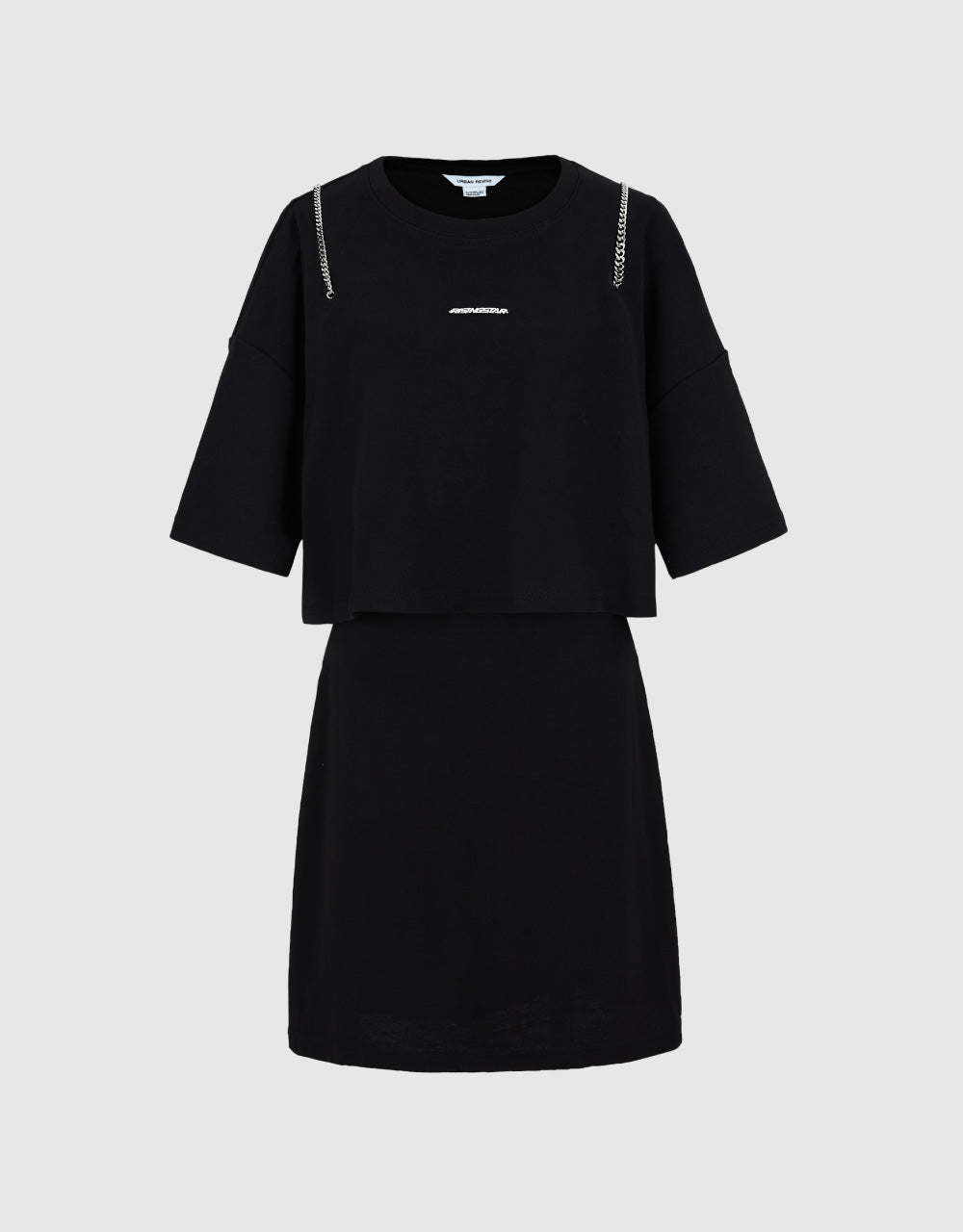 Combination Mini Dress