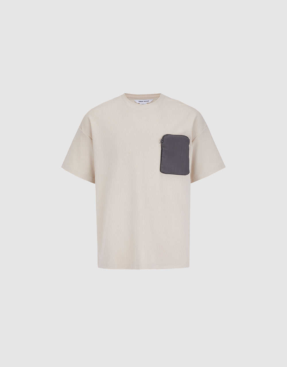 Colorblock Knit T-Shirt
