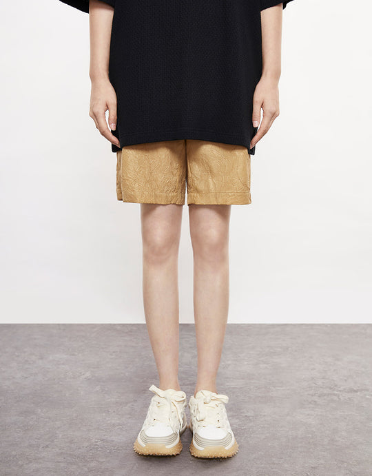 Textured Shorts