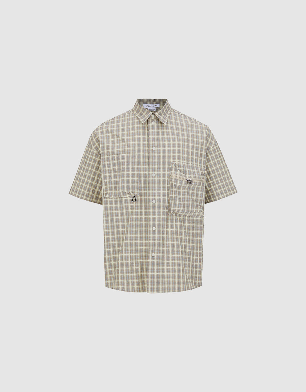 Plaid Short Sleeve Shirt