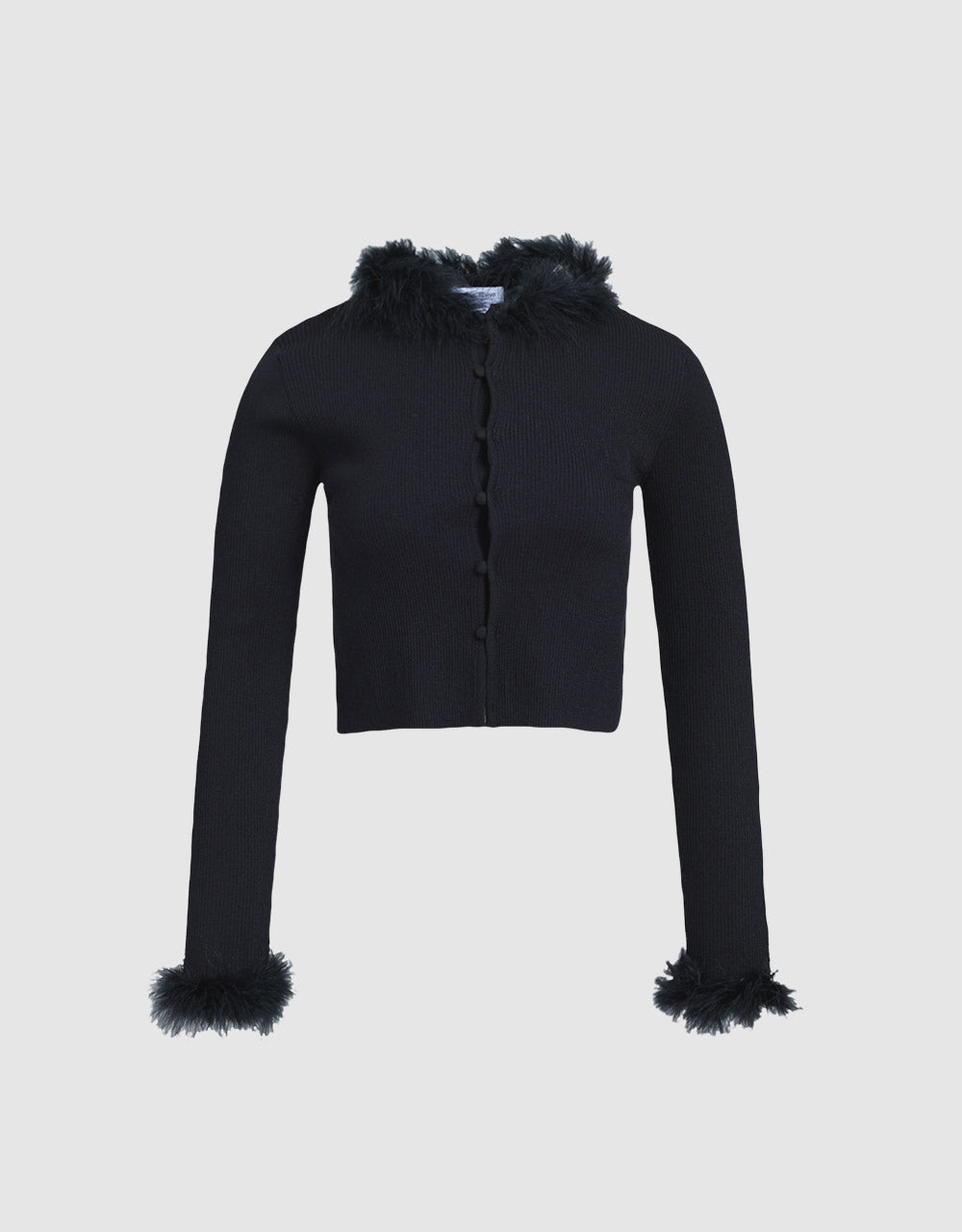 Rib Knit Cardigan