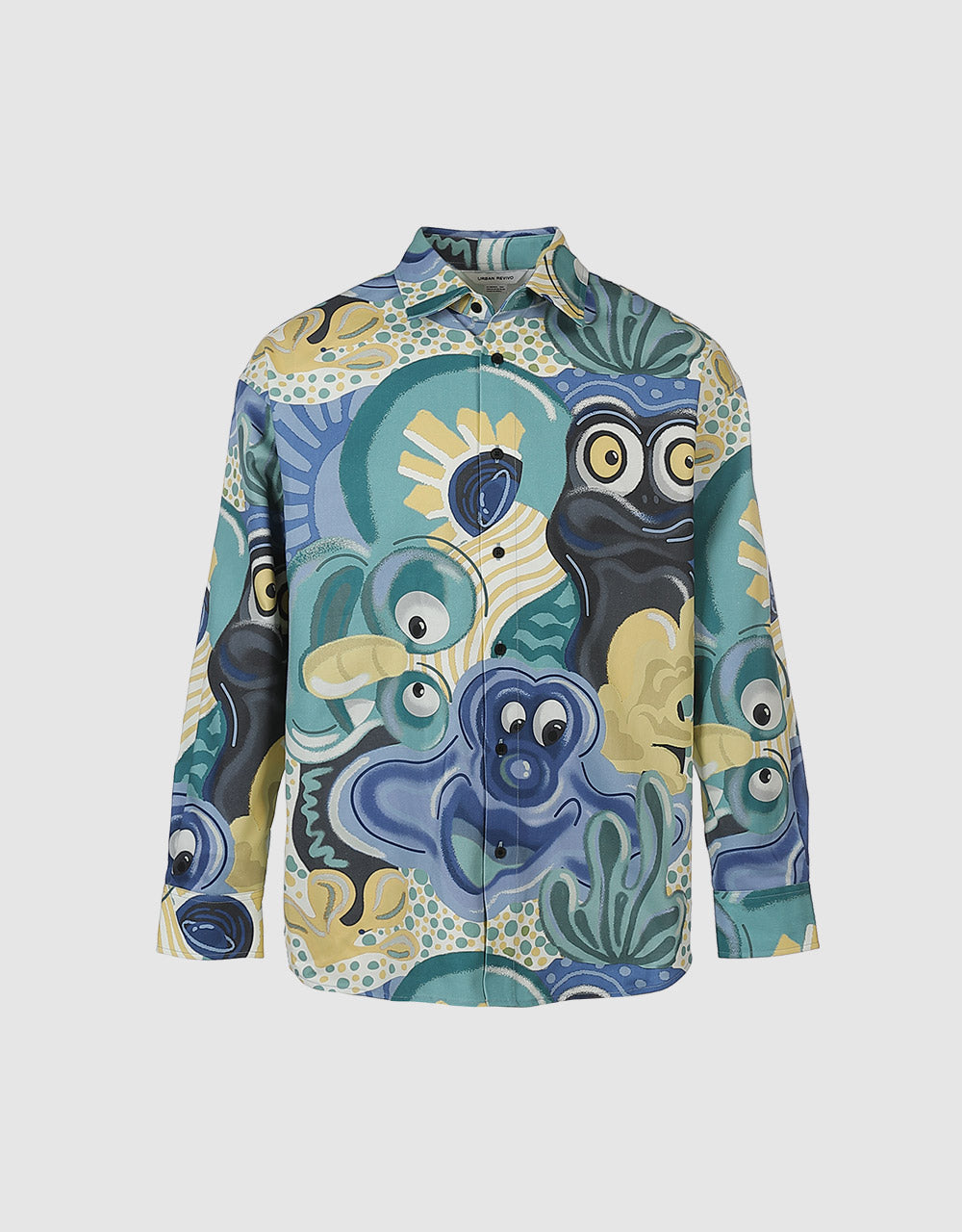 Graffiti Print Shirt