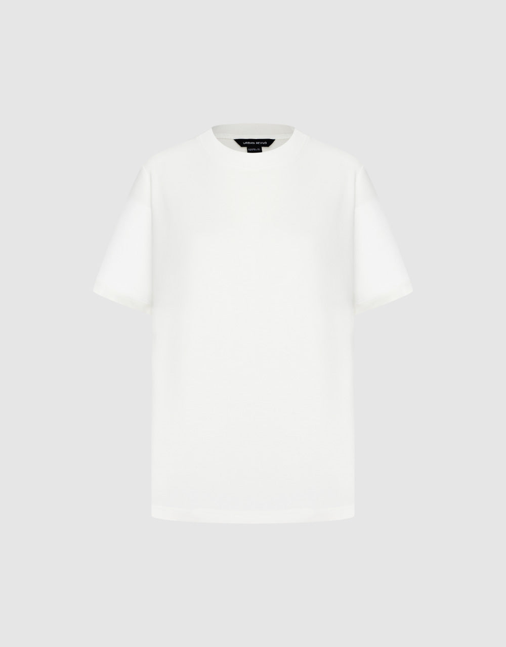 Plain Crew Neck Loose T-Shirt