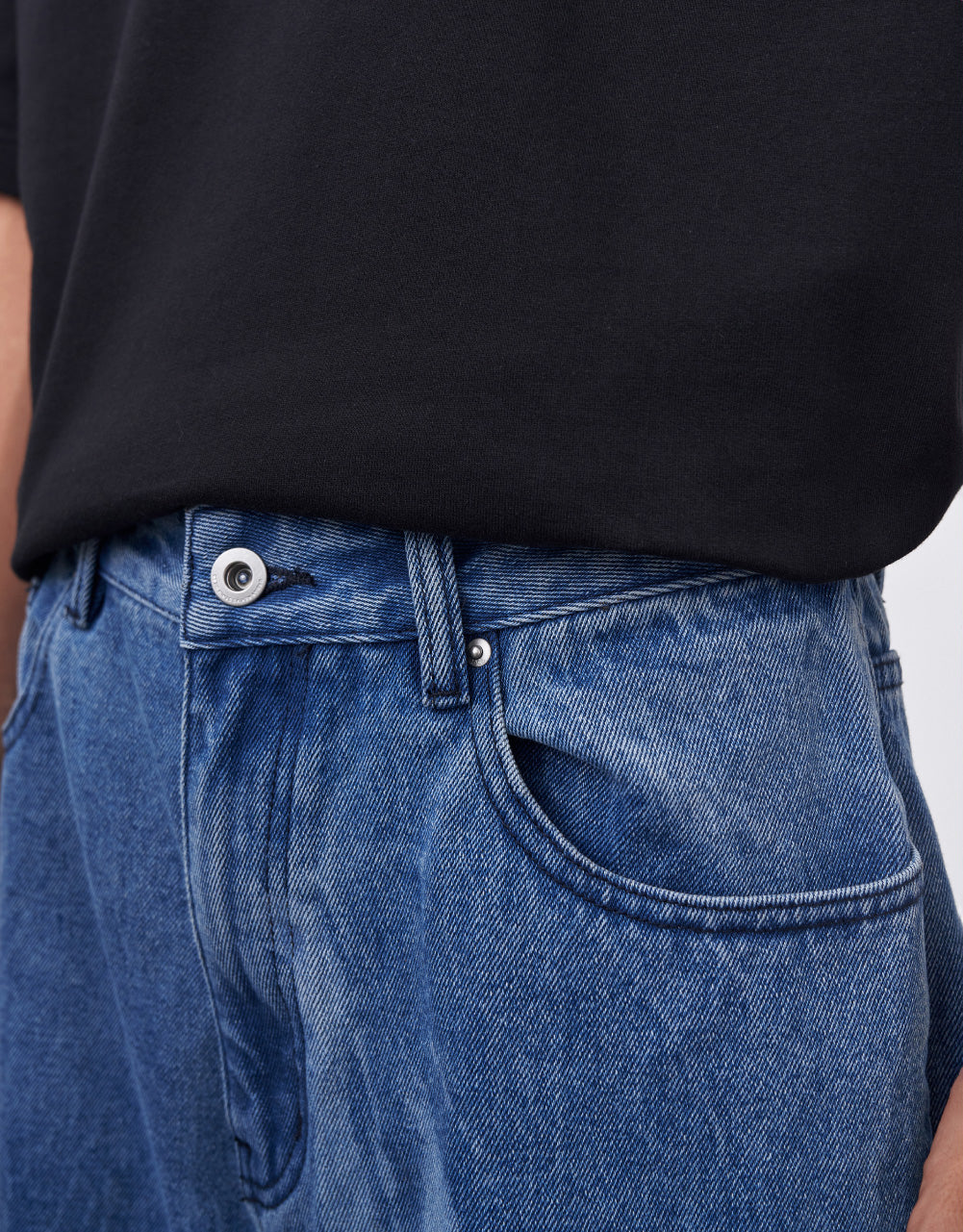 Printed Straight Jeans
