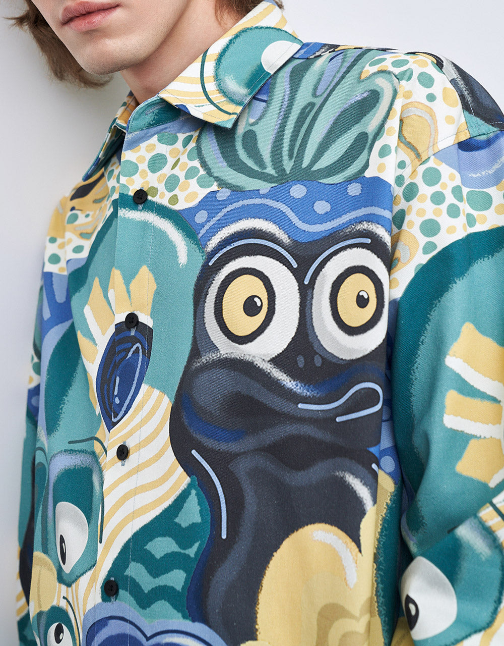 Graffiti Print Shirt