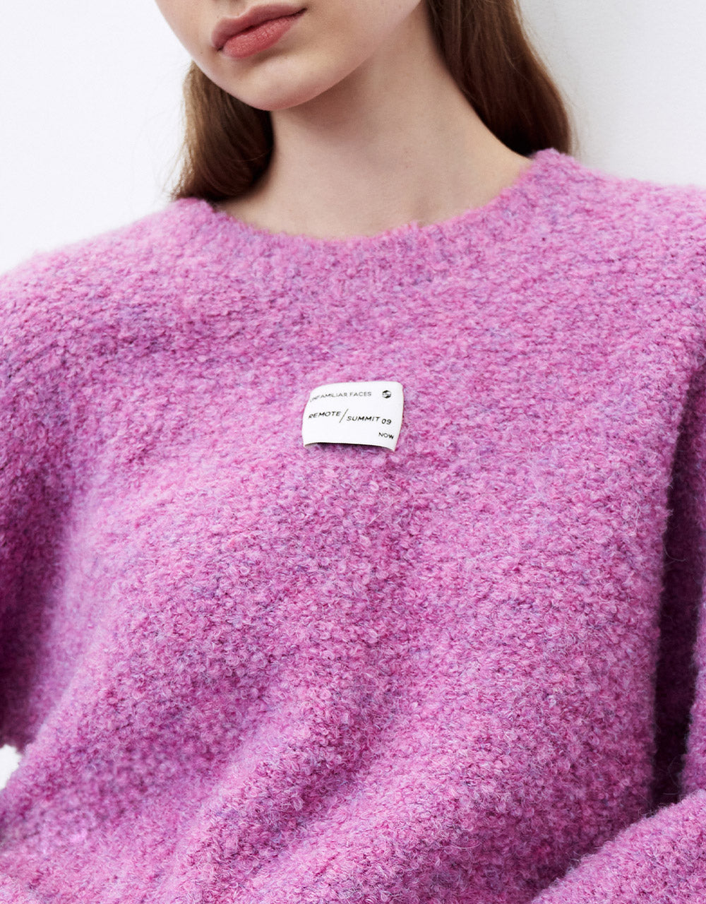 Badge Logo Cropped Sweater