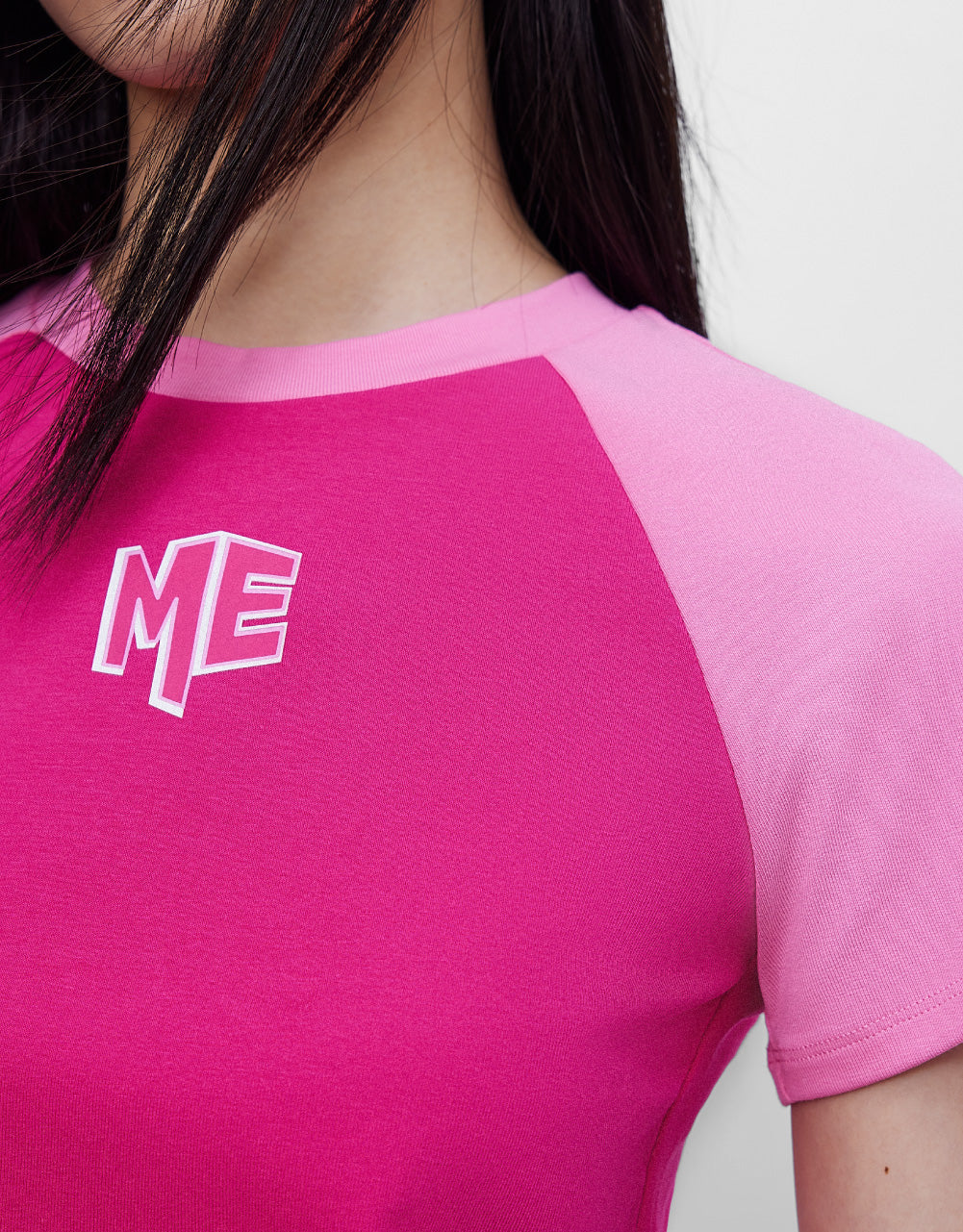Letter T-Shirt With Raglan Sleeve