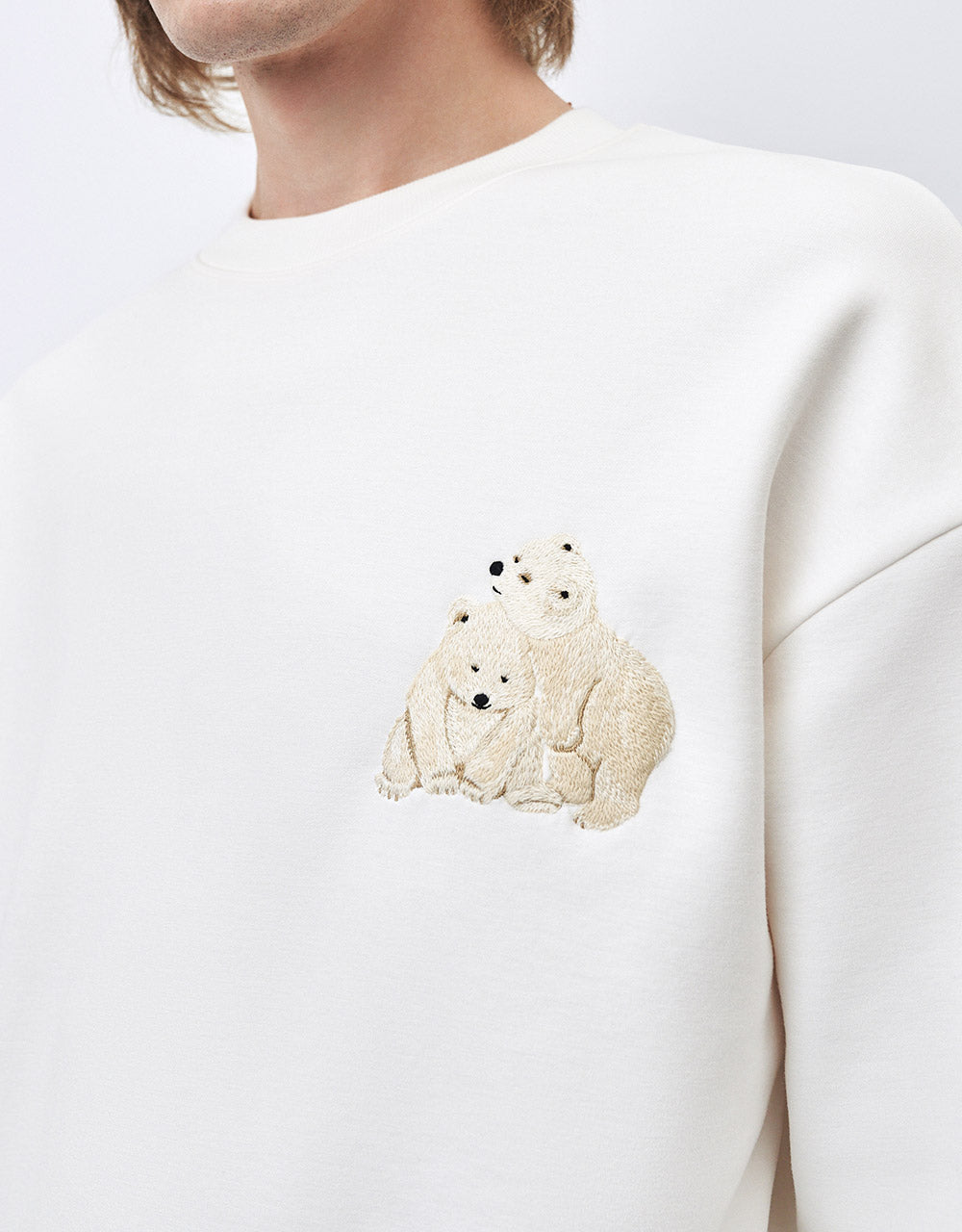 Bear Print Sweater