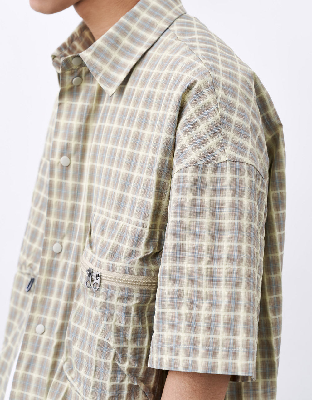 Plaid Short Sleeve Shirt