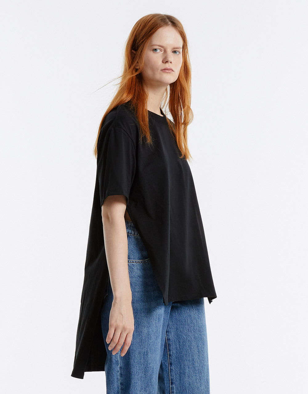 Asymmetrical Hem T-Shirt