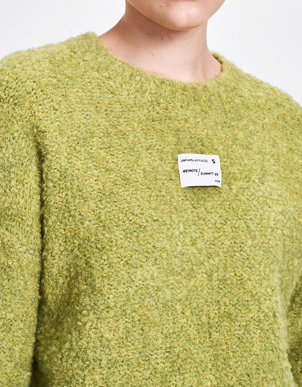 Badge Logo Cropped Sweater