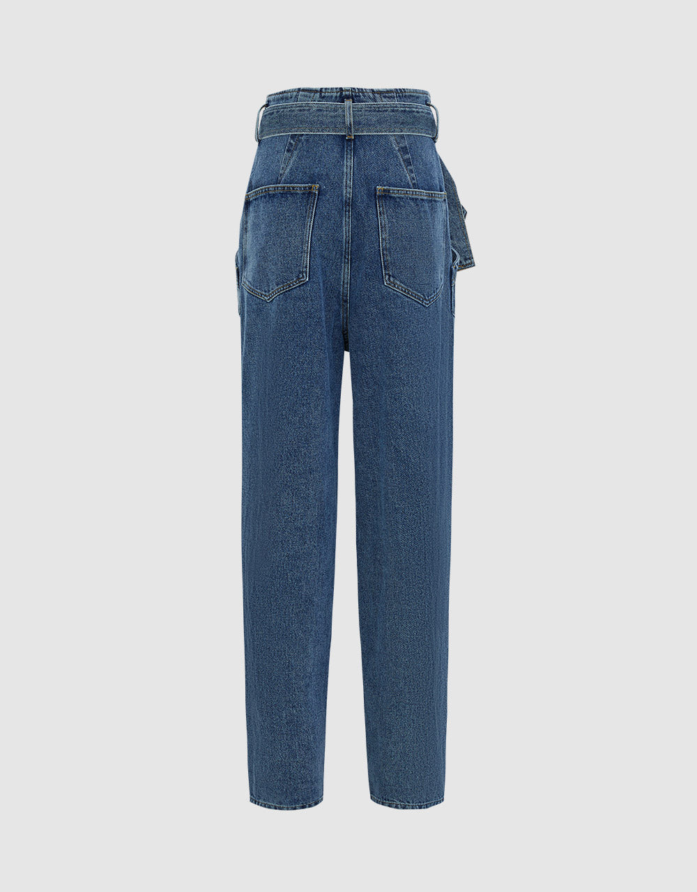 Belted Mom Jeans