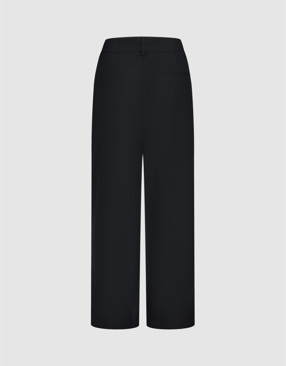 Woven Extra Long Wide-Leg Pants