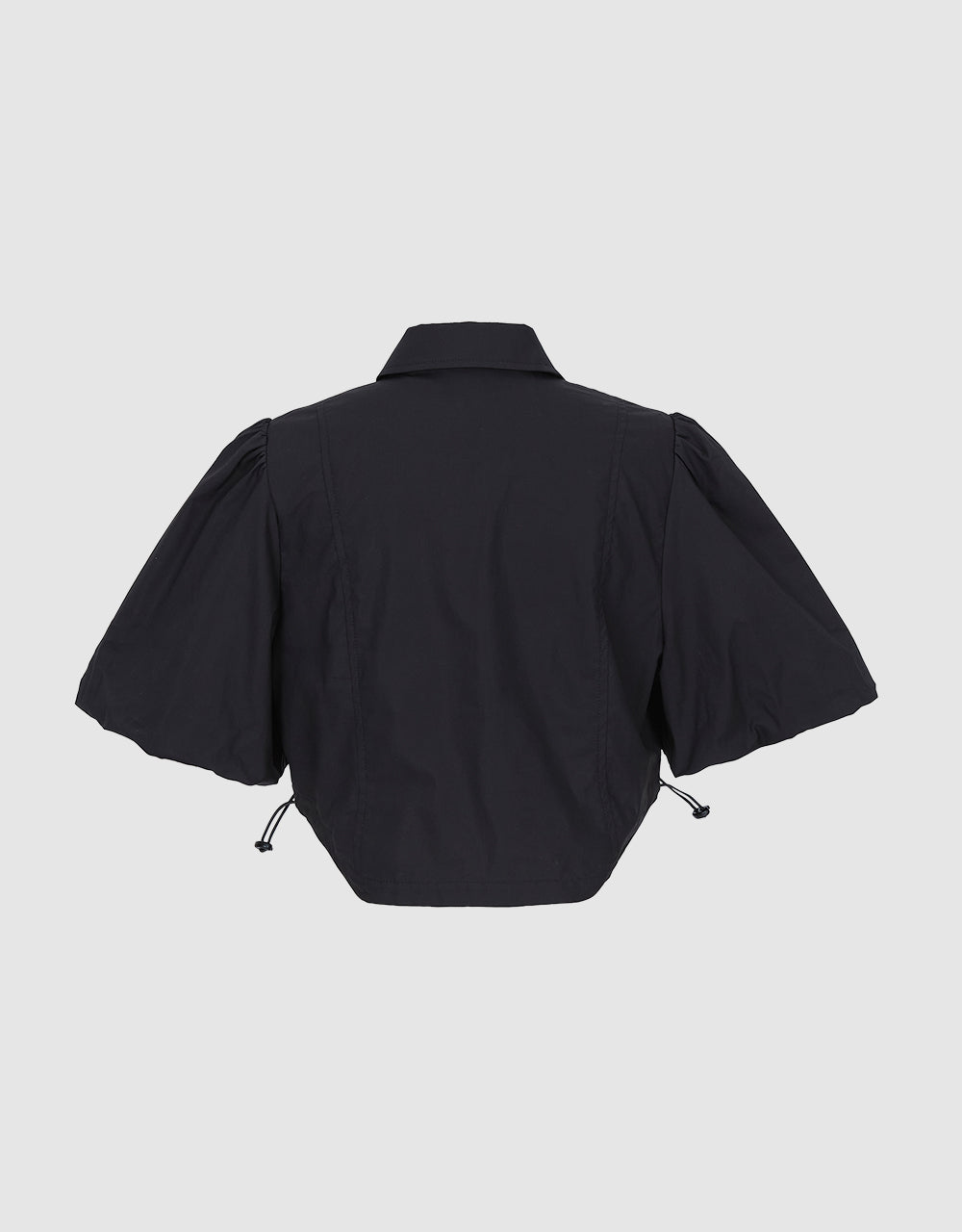 Button Up Cropped Shirt