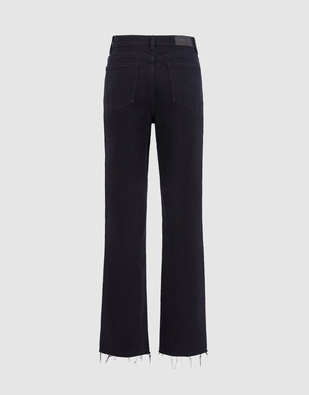 A+ Denim Frayed Hem Jeans