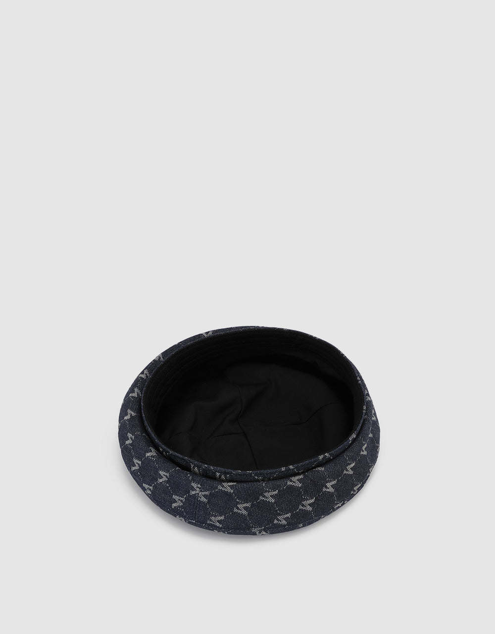 Monogram Denim Beret