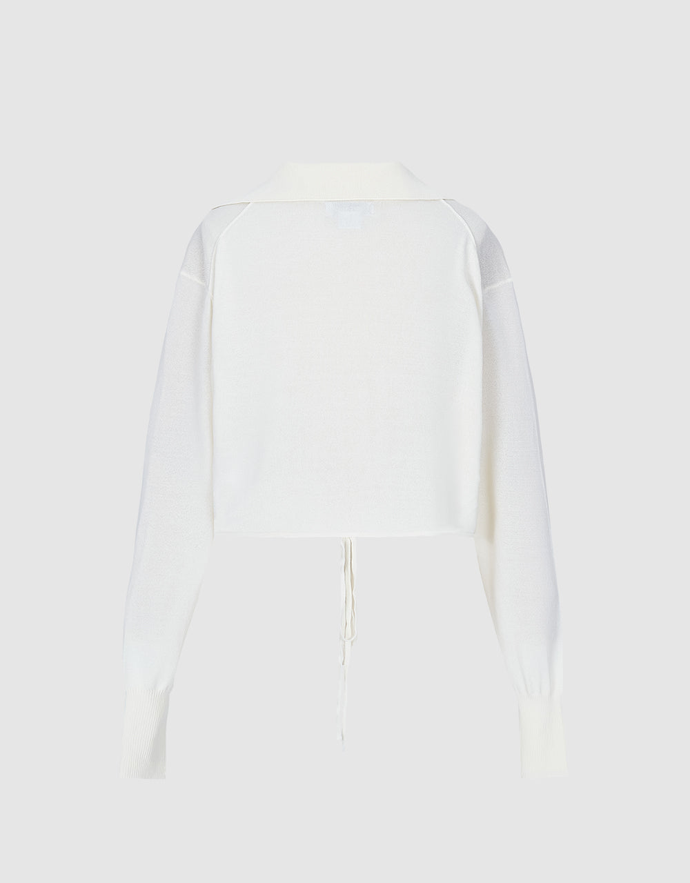Tie Front Cropped Cardigan