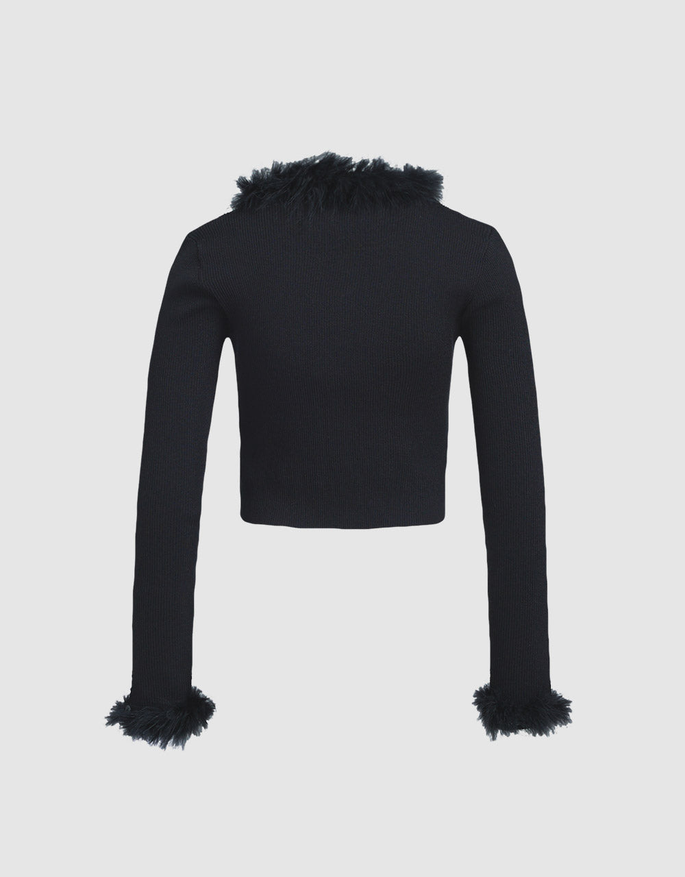 Rib Knit Cardigan