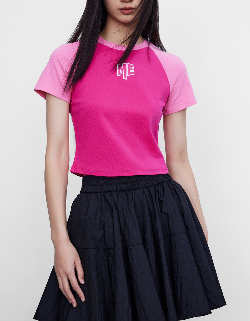 Letter T-Shirt With Raglan Sleeve