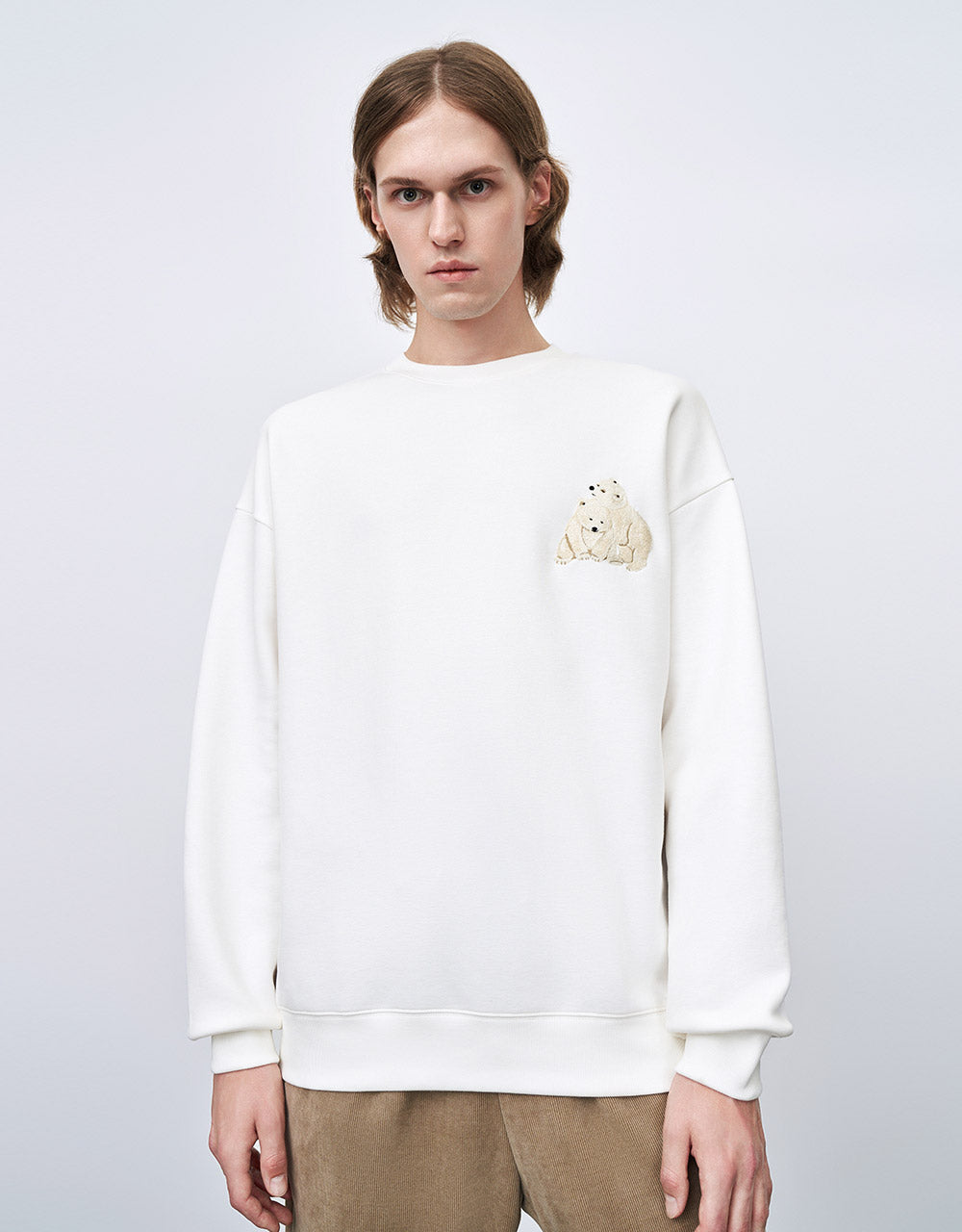 Bear Print Sweater