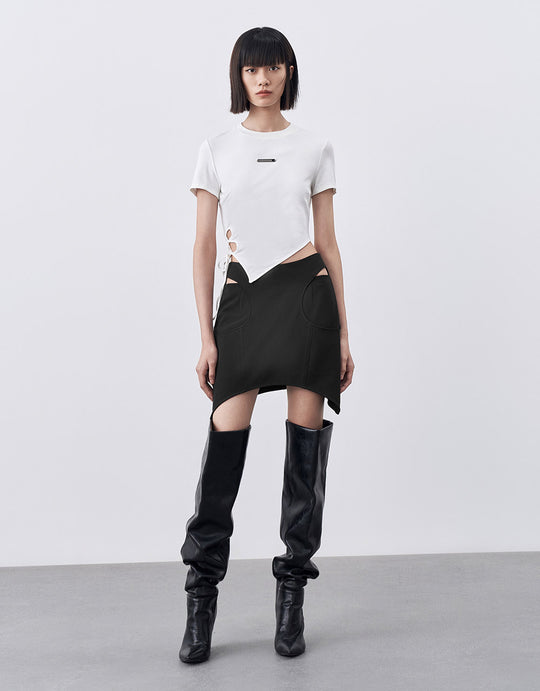 Cut Out Skirt
