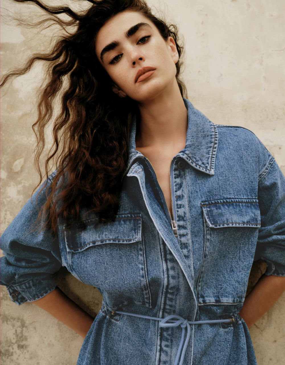 Loose-Fit Denim Jacket
