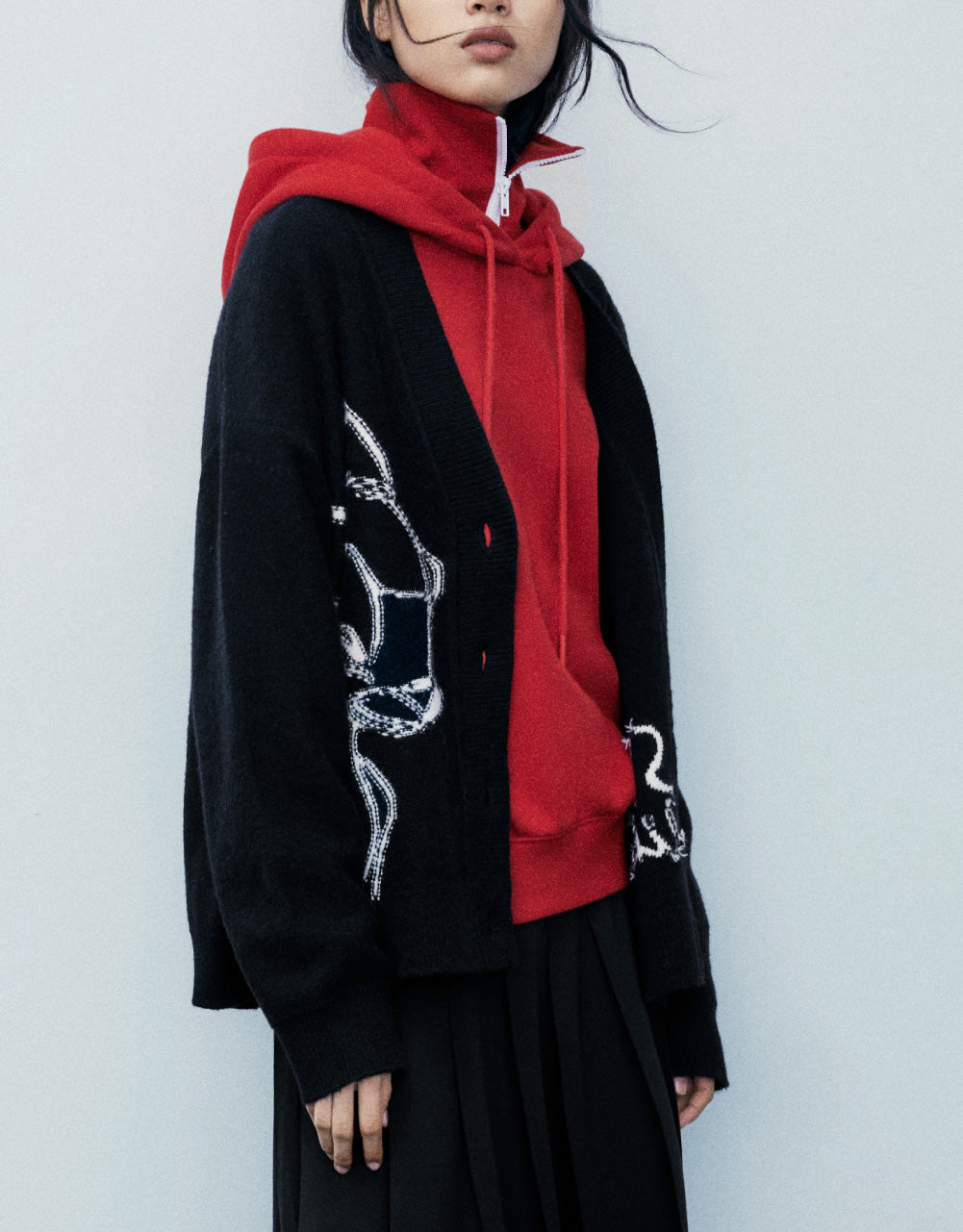 Bambi Print Cardigan