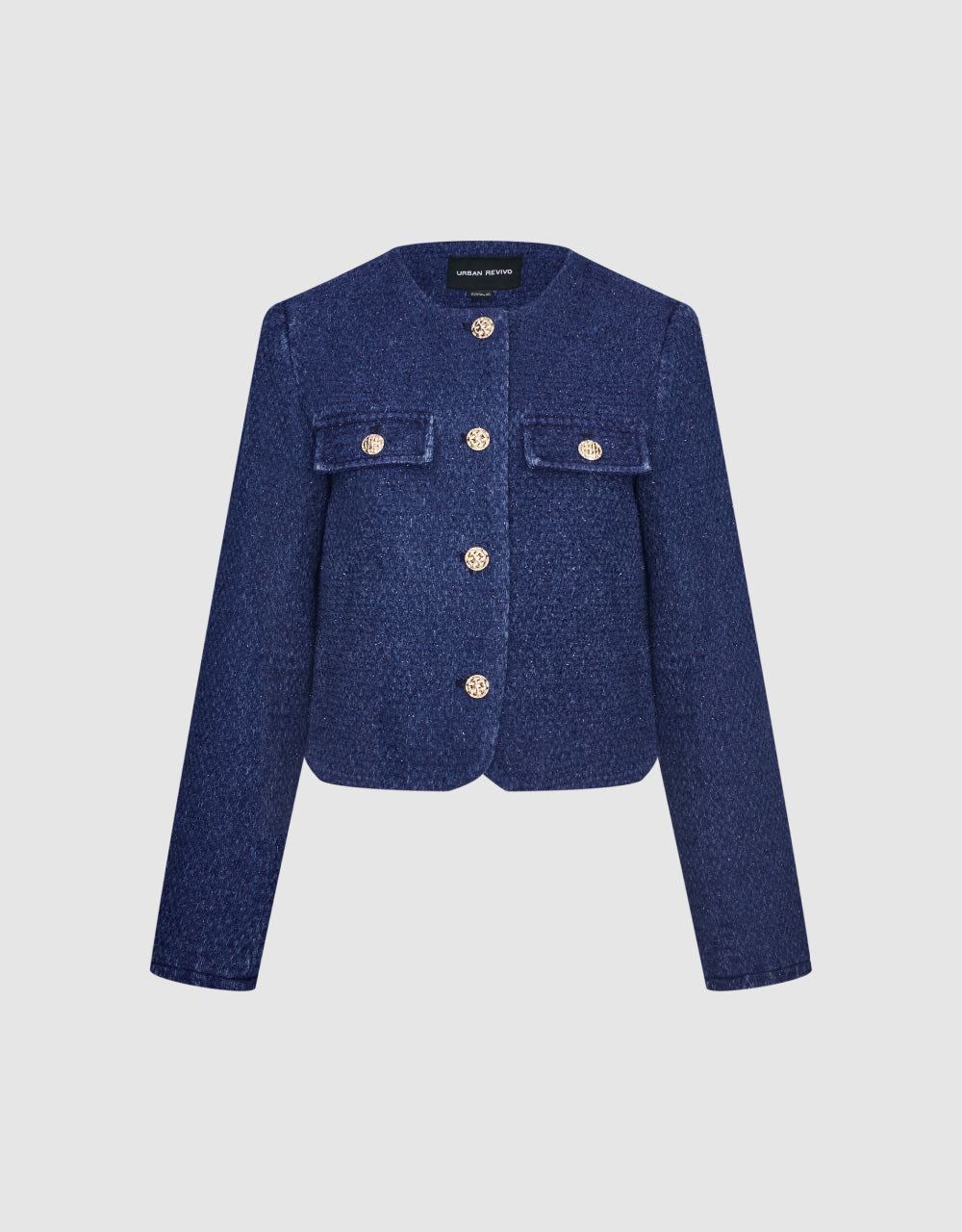 Tweed Denim Jacket