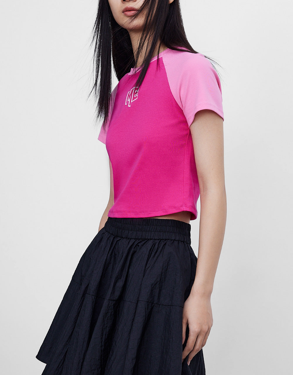 Letter T-Shirt With Raglan Sleeve