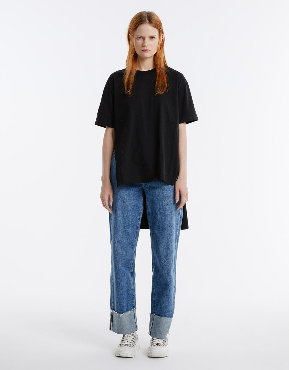 Asymmetrical Hem T-Shirt