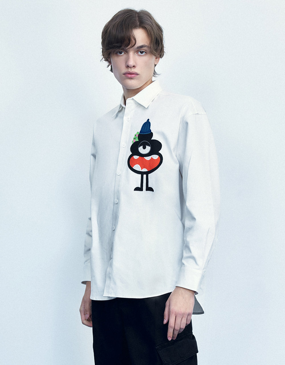 Monster Patched Shirt