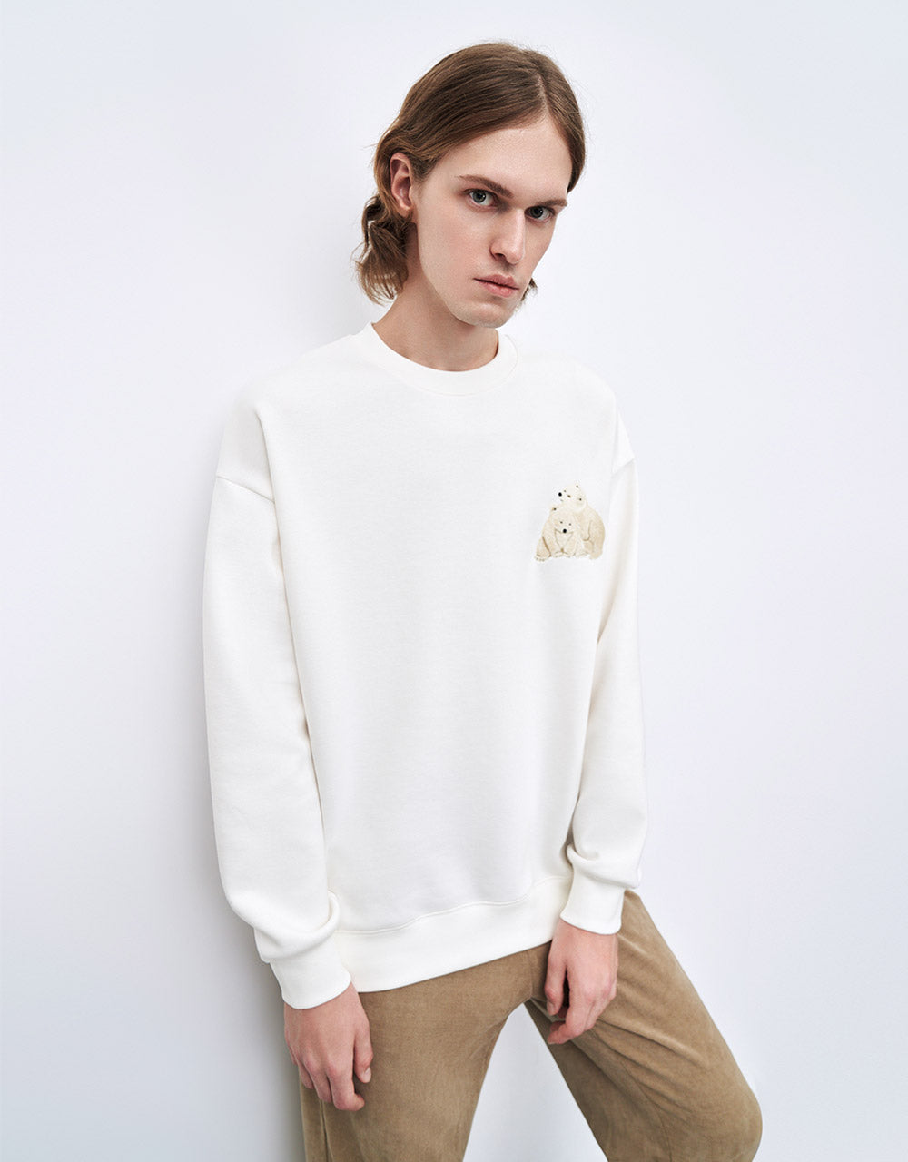 Bear Print Sweater