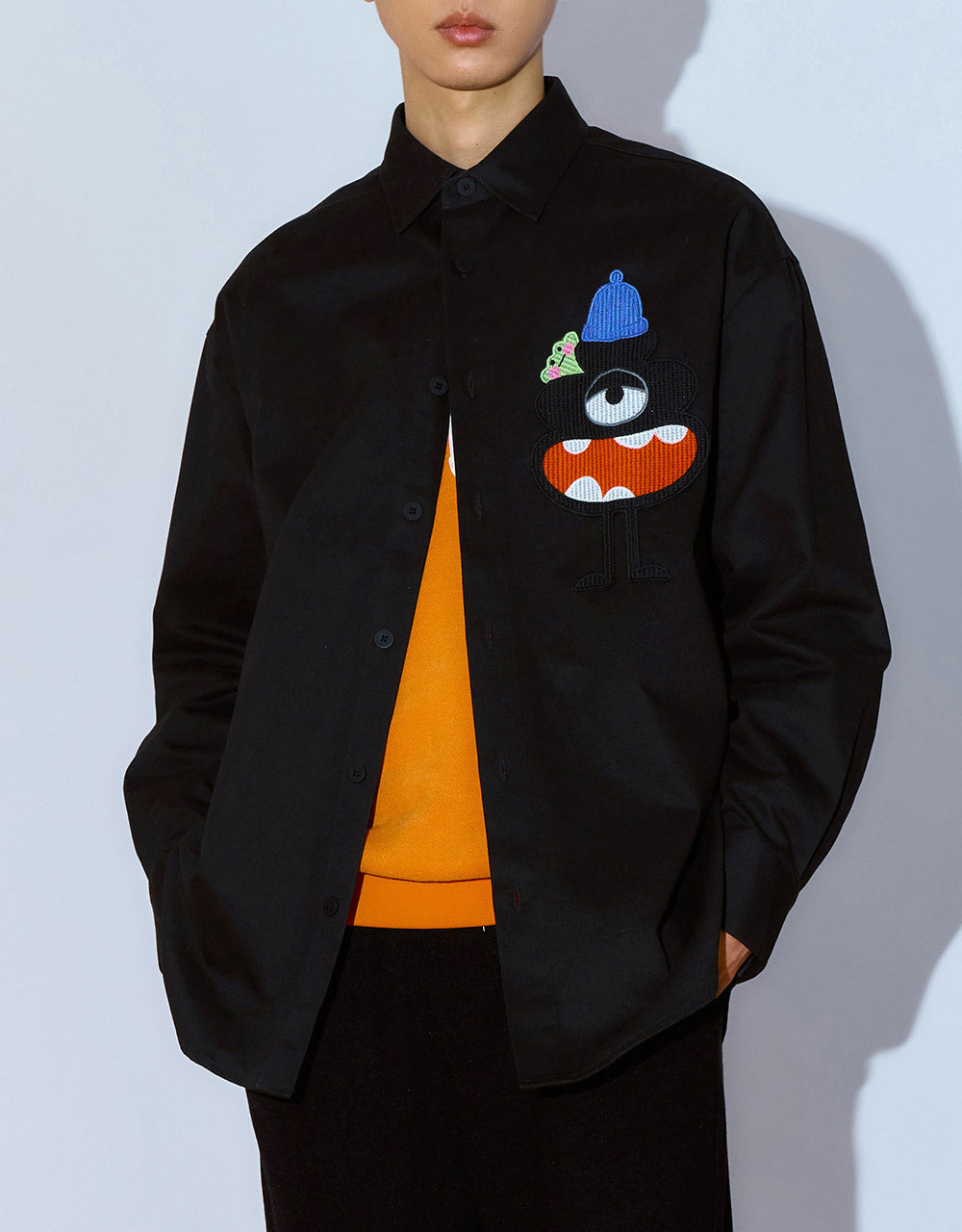 Monster Patched Shirt