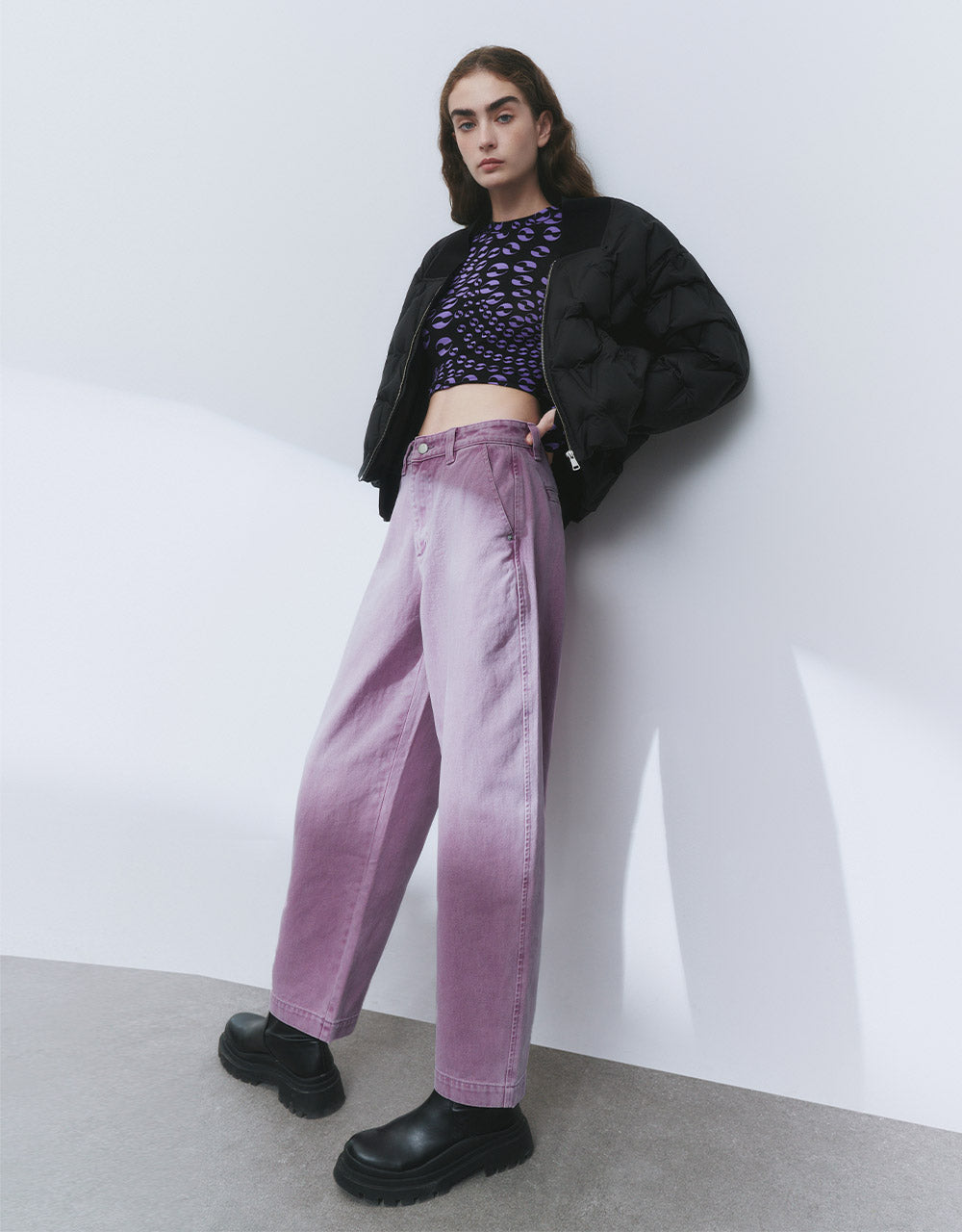 High Waist Herem Jeans