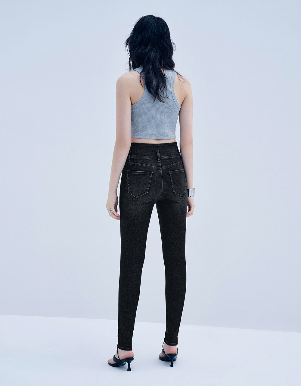 A+ High Waist Skinny Jeans
