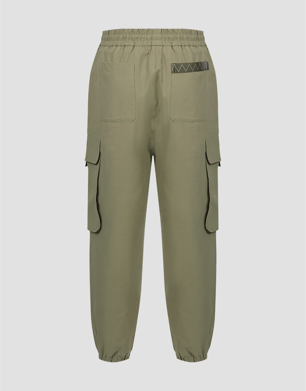 Multi-Pockets Drawstring Waist Jogger Pants