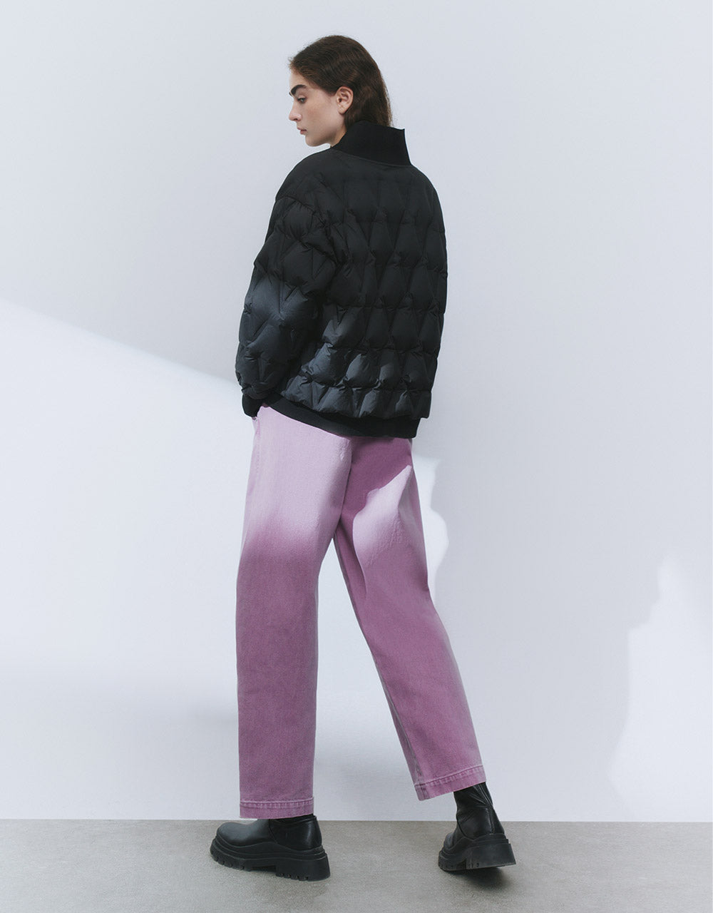 High Waist Herem Jeans