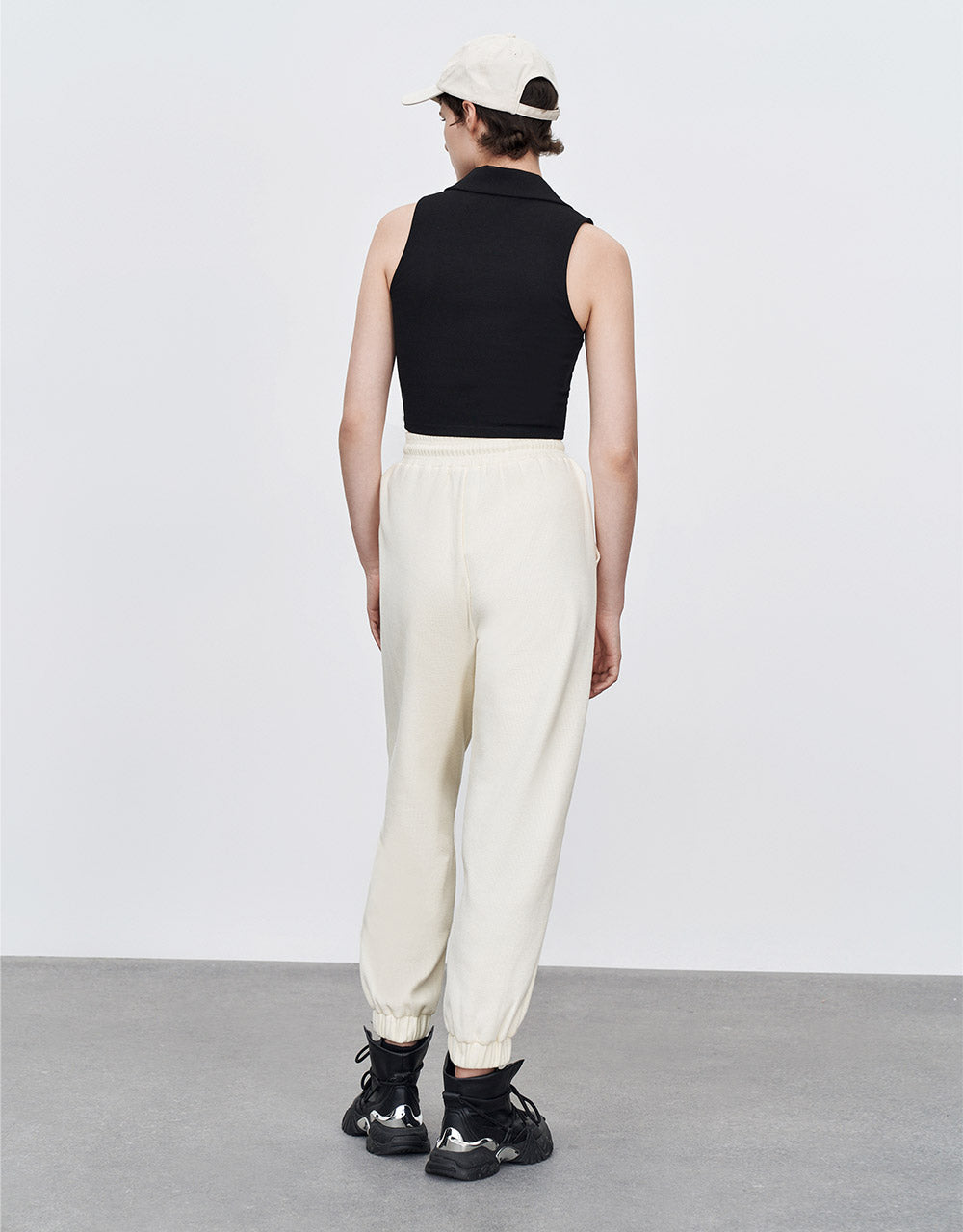 Elastic Waist Jogger Pants