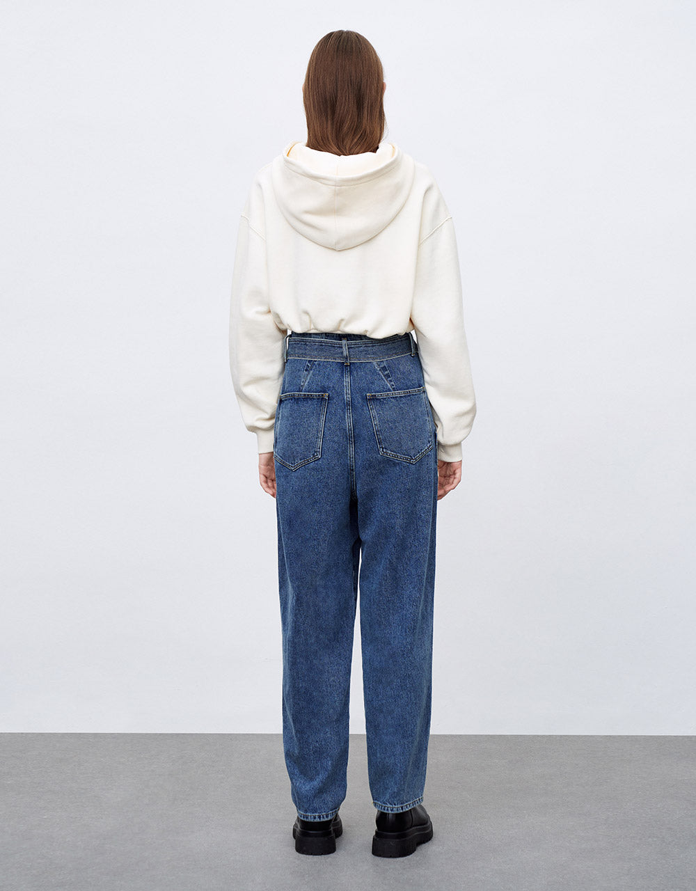 Belted Mom Jeans