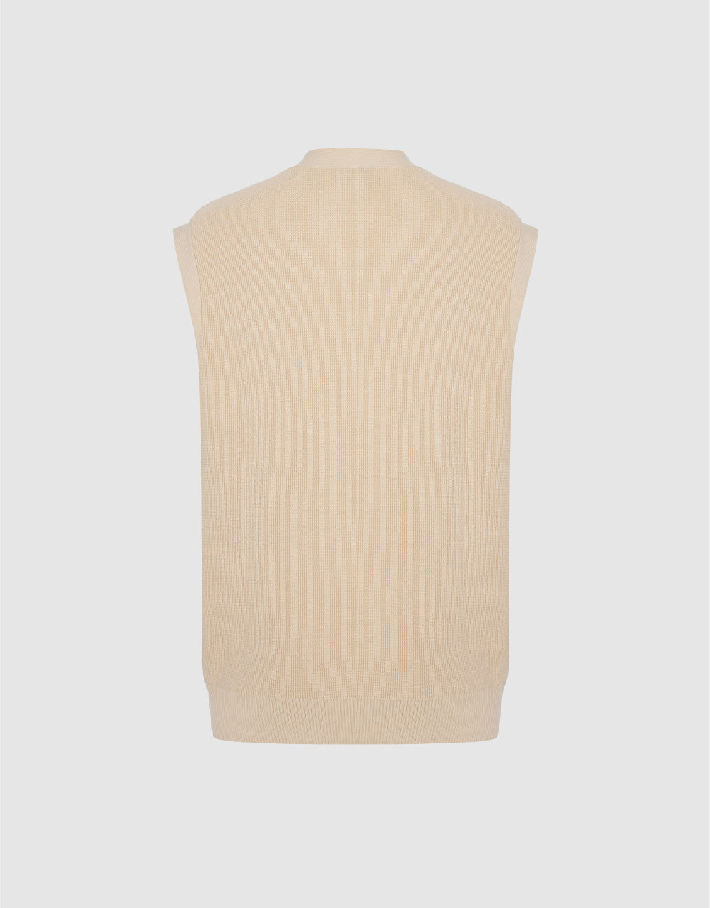 Knitted Vest With Pockets