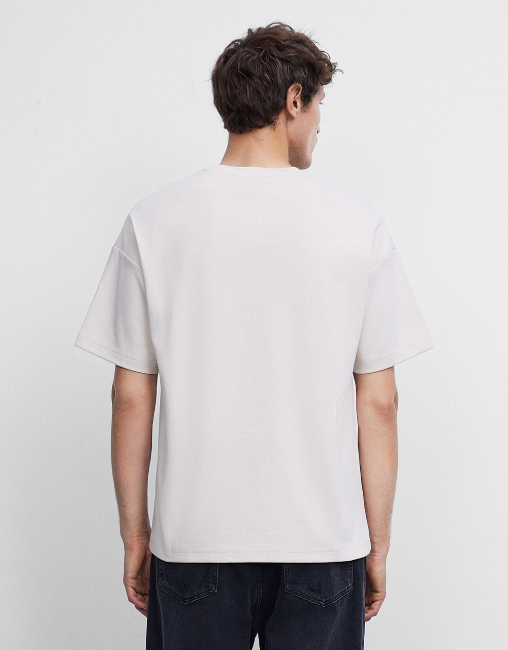 Colorblock Knit T-Shirt